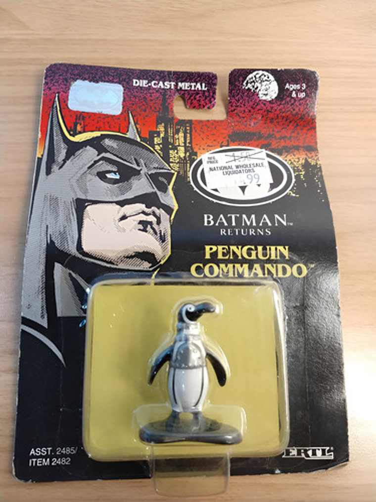 Penguin Commando 1992 Batman Returns Die Cast Metal 1