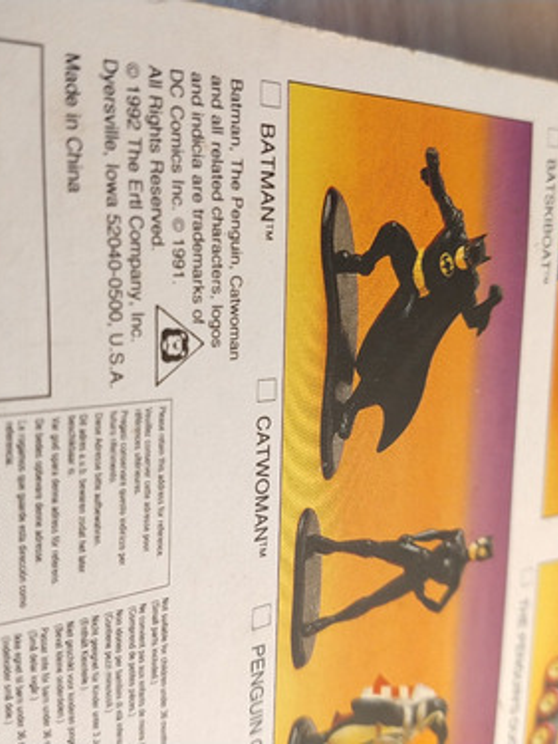 Penguin Commando 1992 Batman Returns Die Cast Metal 7