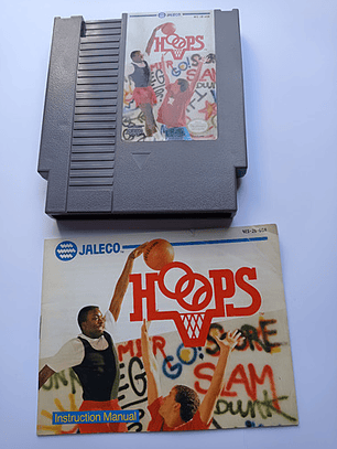 Hoops Con Manual Nes Aicom Jaleco Nintendo
