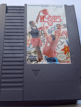 Hoops Con Manual Nes Aicom Jaleco Nintendo