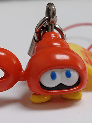 Huckit Crab Charm 2012 Tomy Nintendo Super Mario Bros