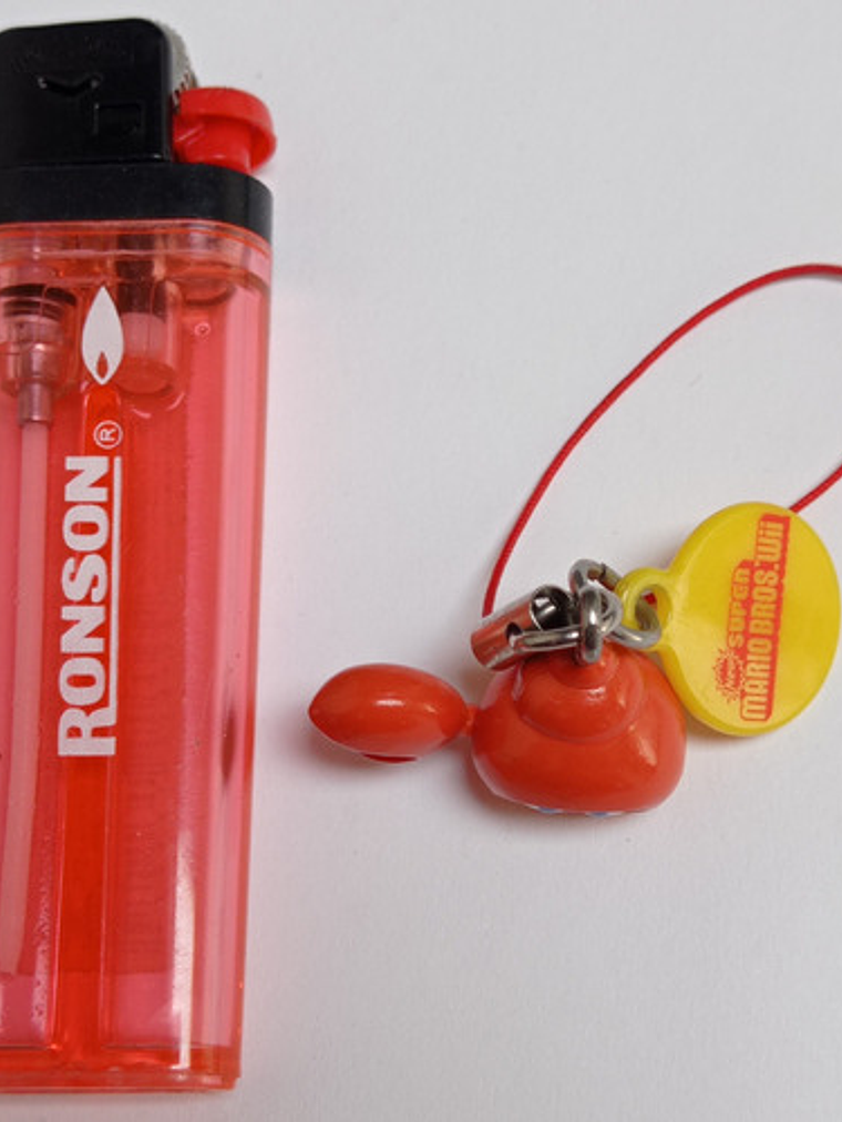 Huckit Crab Charm 2012 Tomy Nintendo Super Mario Bros 5