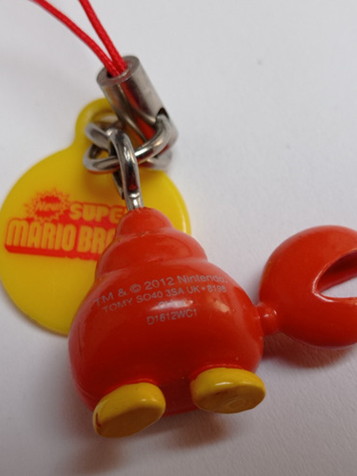 Huckit Crab Charm 2012 Tomy Nintendo Super Mario Bros 6