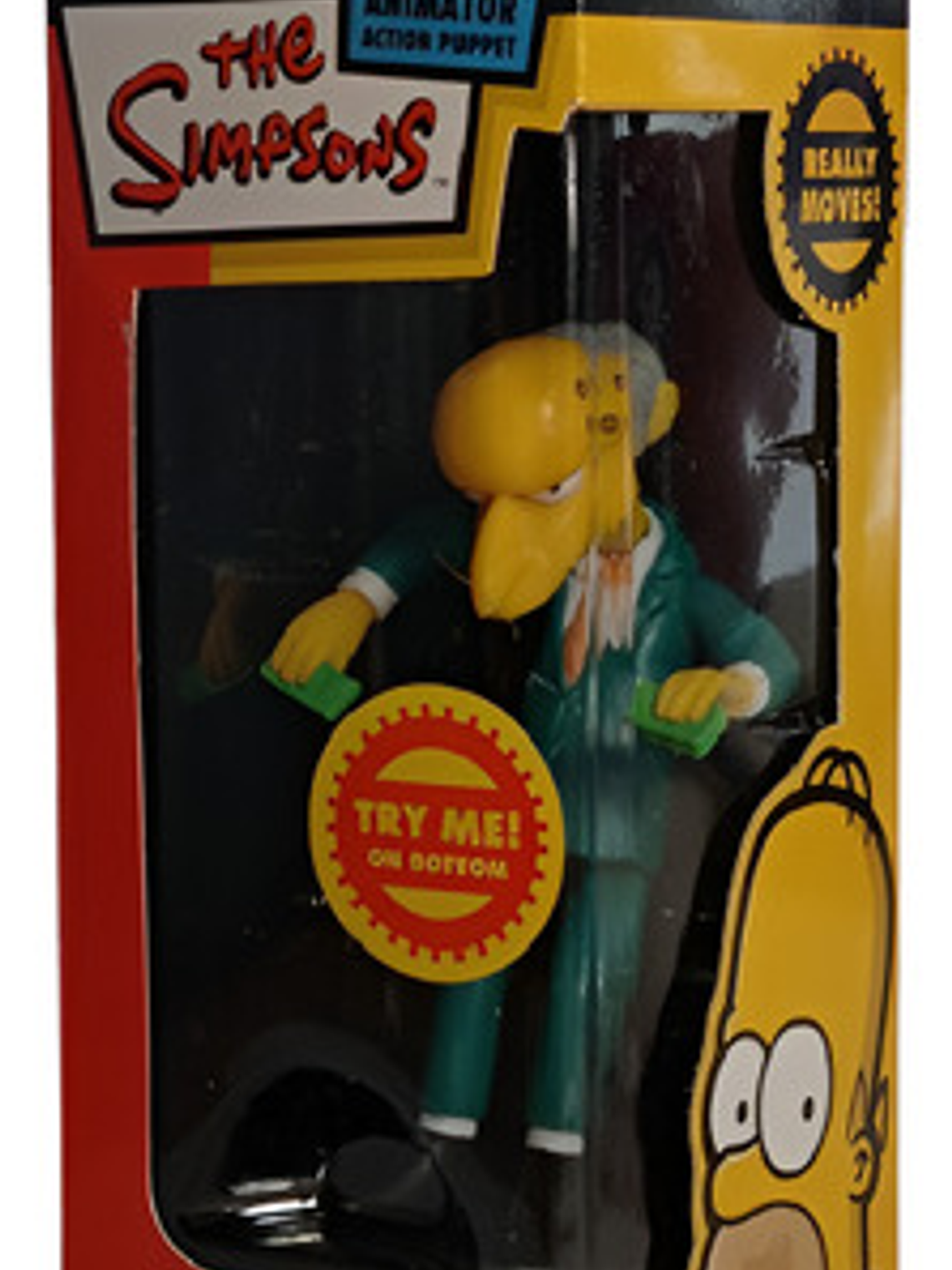 Mini Marioneta Mr Burns 2003 Simpsons Fun4all Puppet 1