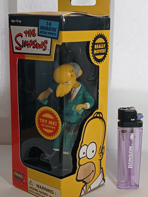 Mini Marioneta Mr Burns 2003 Simpsons Fun4all Puppet