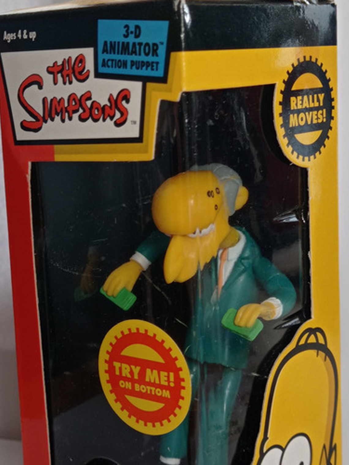 Mini Marioneta Mr Burns 2003 Simpsons Fun4all Puppet 4