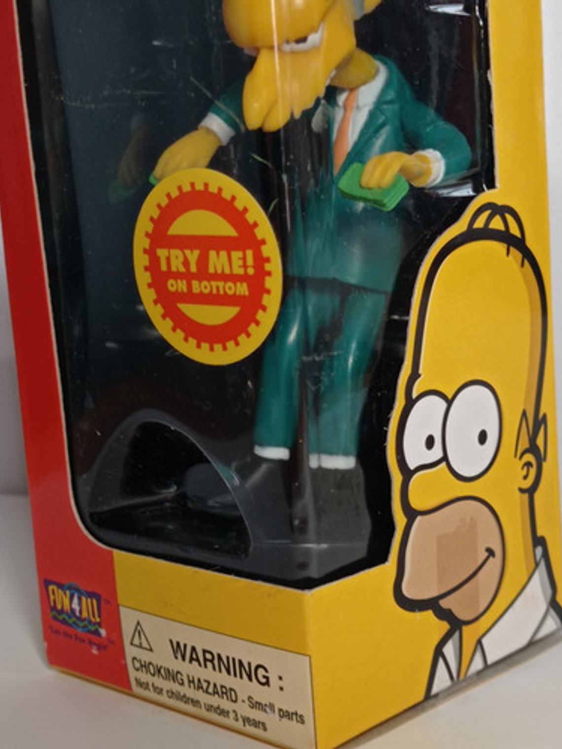 Mini Marioneta Mr Burns 2003 Simpsons Fun4all Puppet 5