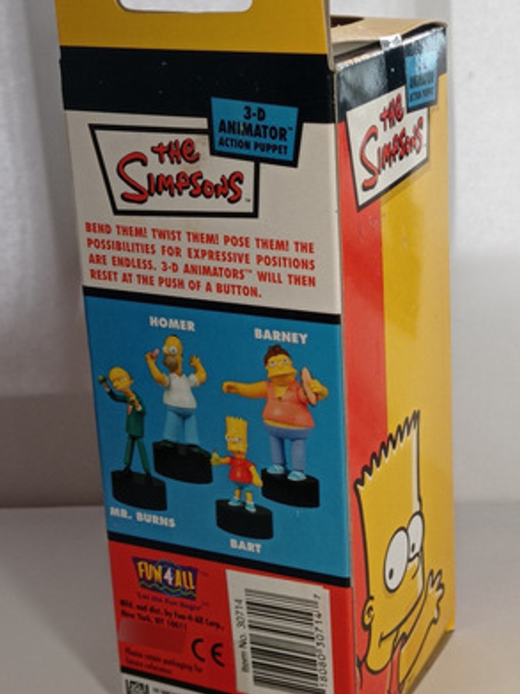 Mini Marioneta Mr Burns 2003 Simpsons Fun4all Puppet 6