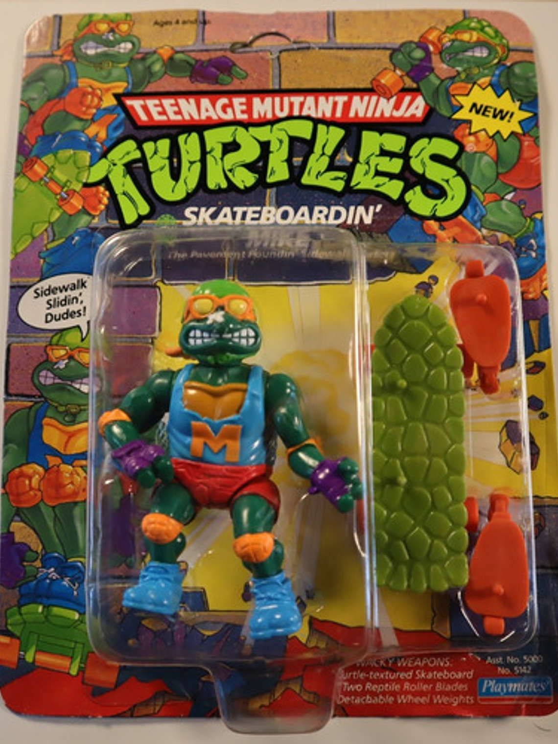 Skateboardin Mike 1991 Tmnt ! Michelangelo 90s Ninja 2