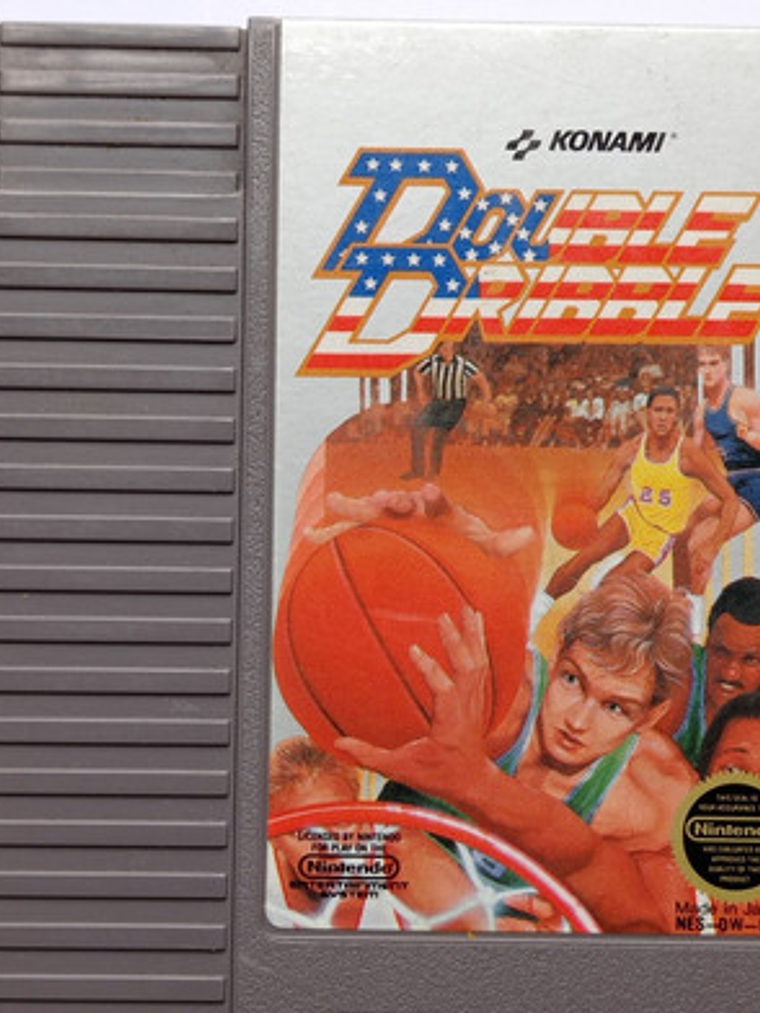 Double Dribble Nes Konami Nintendo 2
