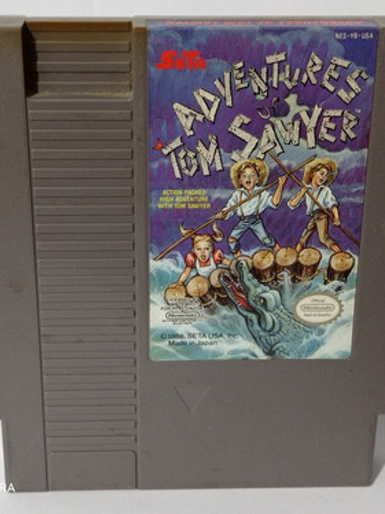 Adventures Of Tom Sawyer Nes Seta Nintendo 2