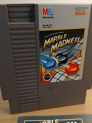Marble Madness Con Manual Nes Nintendo