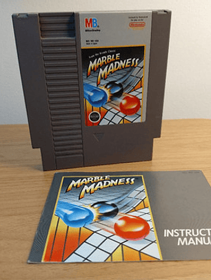 Marble Madness Con Manual Nes Nintendo