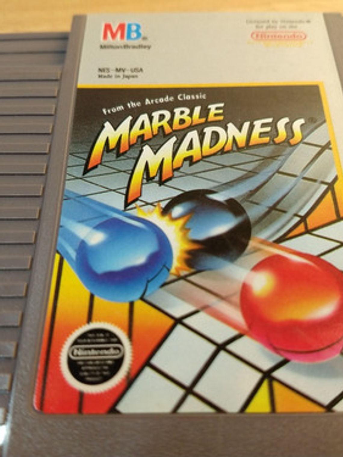 Marble Madness Con Manual Nes Nintendo 3