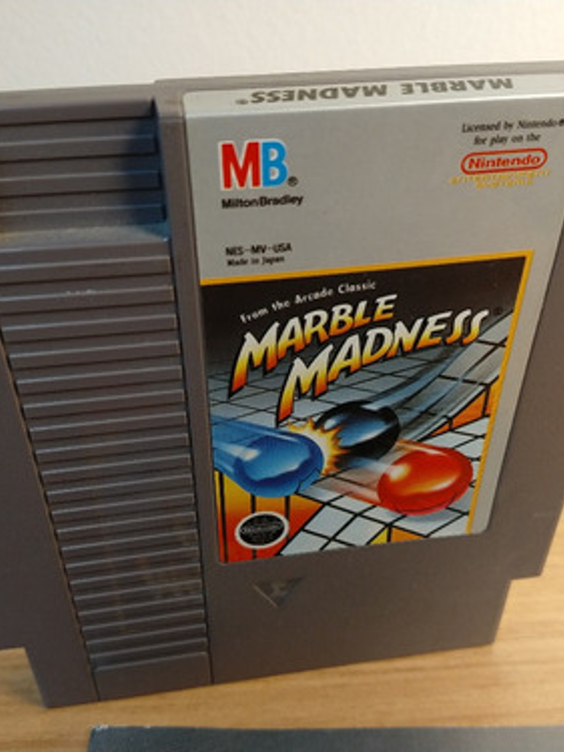Marble Madness Con Manual Nes Nintendo 4