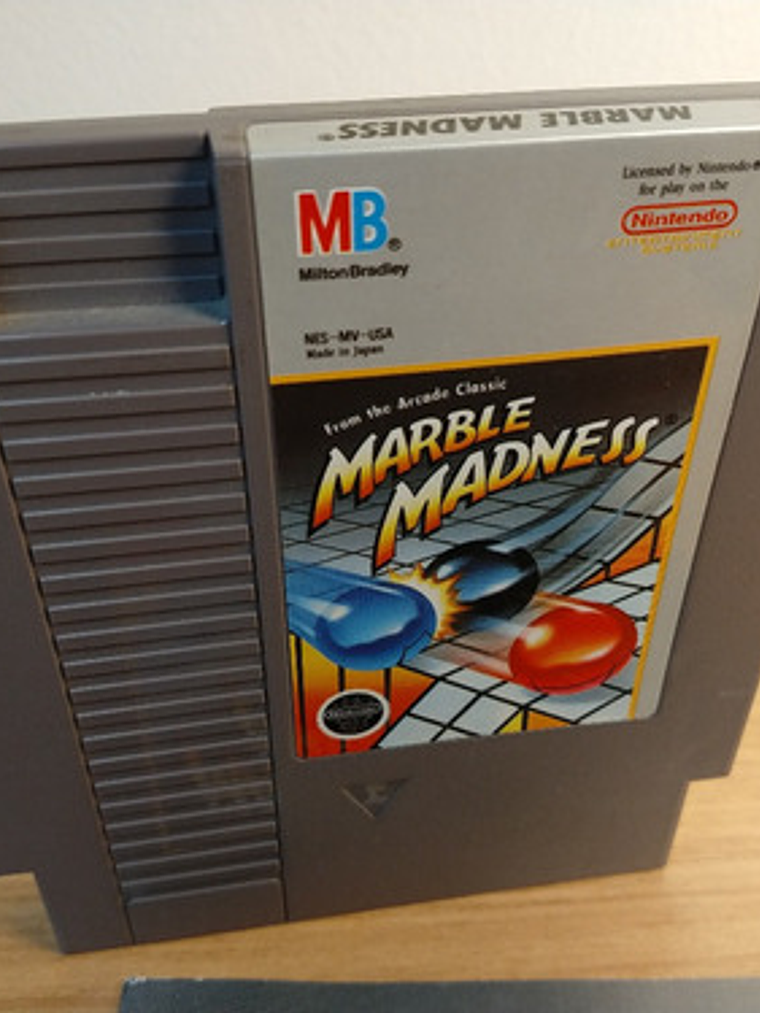 Marble Madness Con Manual Nes Nintendo 4