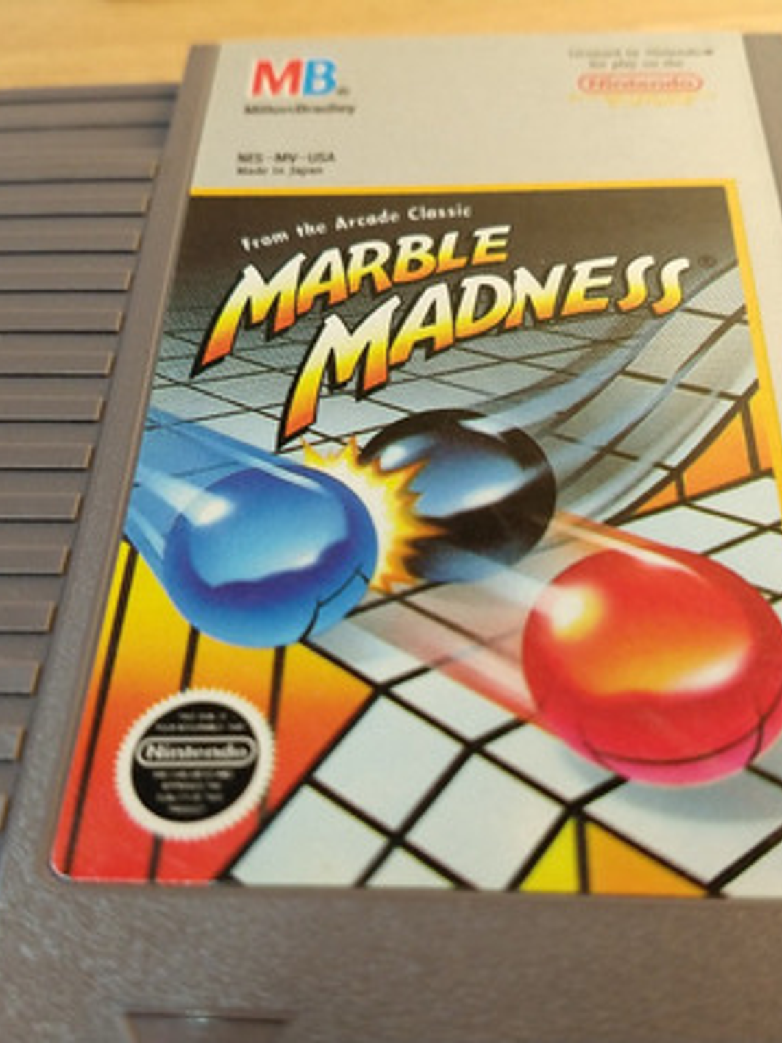 Marble Madness Con Manual Nes Nintendo 9