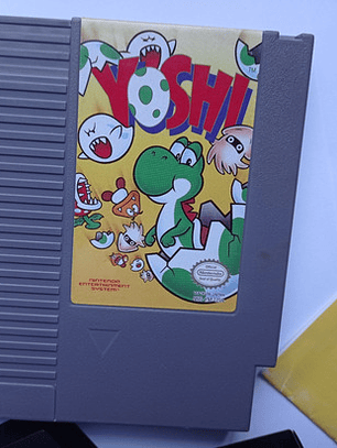 Yoshi Con Manual Nes Game Freak Nintendo