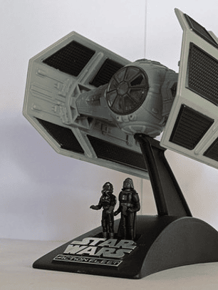 Darth Vader's Tie Advanced 1995 Star Wars Micro Machines