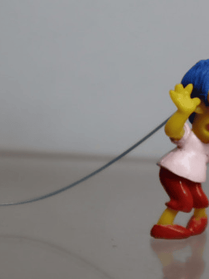 Miniatura Milhouse 1999 Simpsons Colgante Dangler