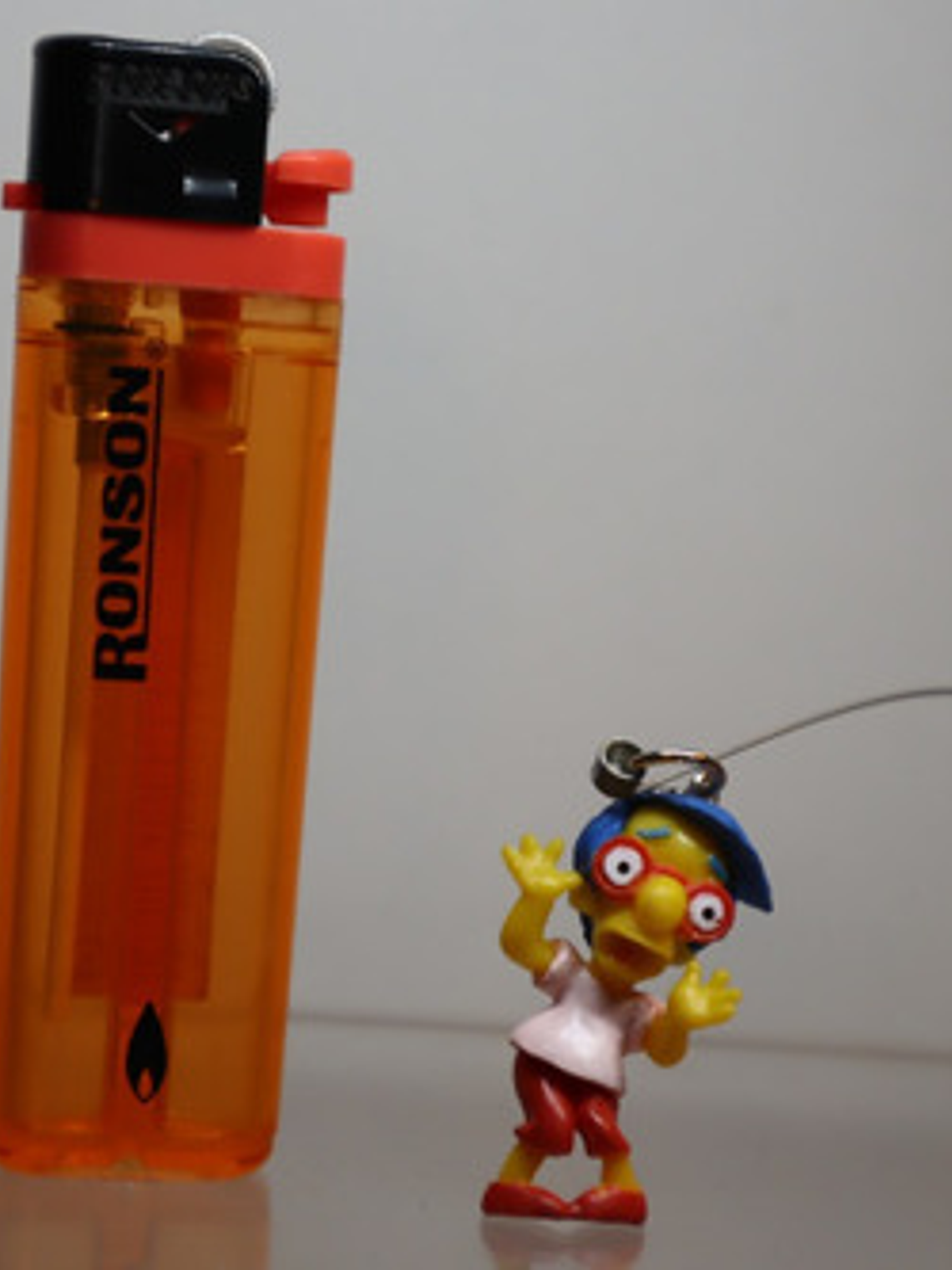 Miniatura Milhouse 1999 Simpsons Colgante Dangler 6