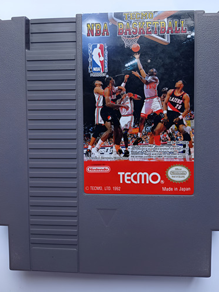 Tecmo Nba Basketball Nes Nintendo 1