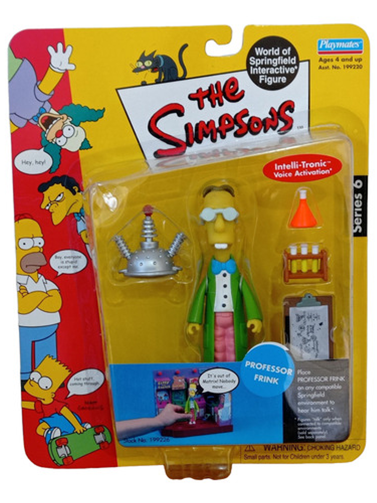 Professor Frink 2001 Simpsons World Of Springfield 1