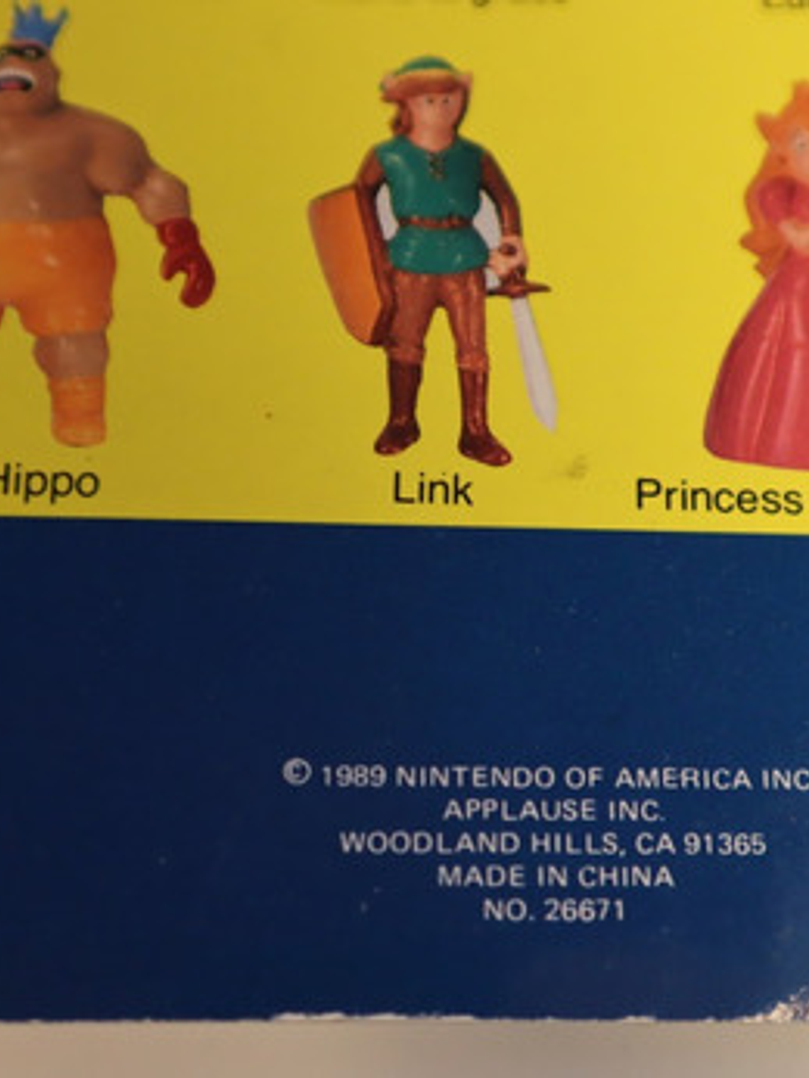 Mario With Hammer 1989 Applause Nintendo Figura Miniatura 6