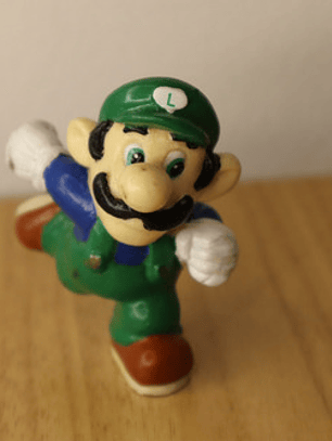 Luigi 1989 Mario Bros Figura Mini Nintendo Applause