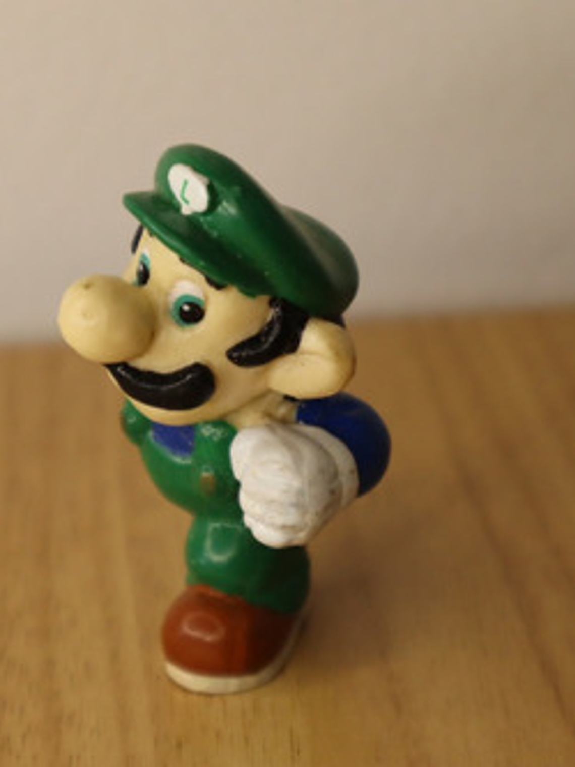 Luigi 1989 Mario Bros Figura Mini Nintendo Applause 5