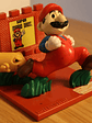 Super Mario Bros Trophy 1988 Bullet Bill Hasbro Nintendo 80s - Miniatura 1