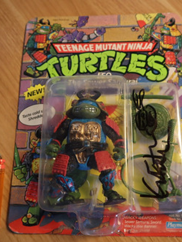 Leo Sewer Samurai 1990 Firma Kevin Eastman Tmnt ! Leonardo 3