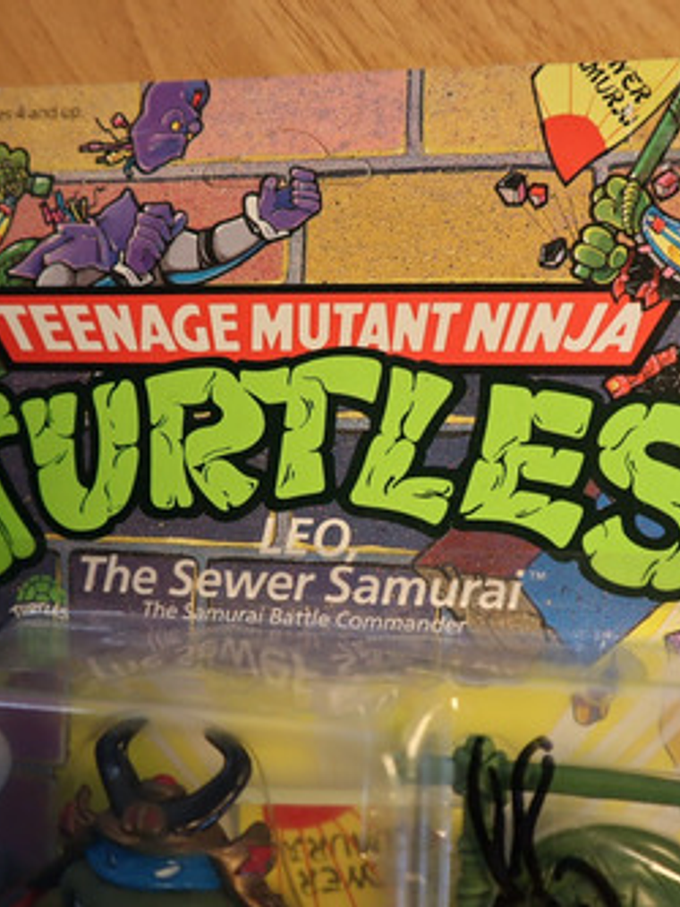 Leo Sewer Samurai 1990 Firma Kevin Eastman Tmnt ! Leonardo 4