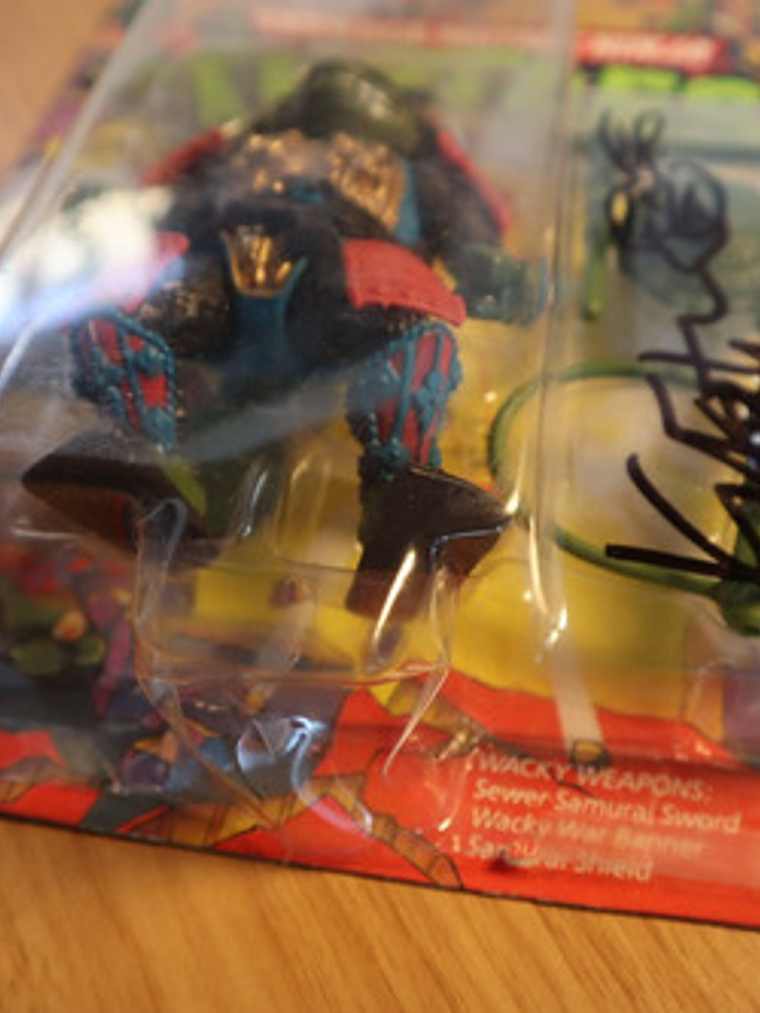 Leo Sewer Samurai 1990 Firma Kevin Eastman Tmnt ! Leonardo 5