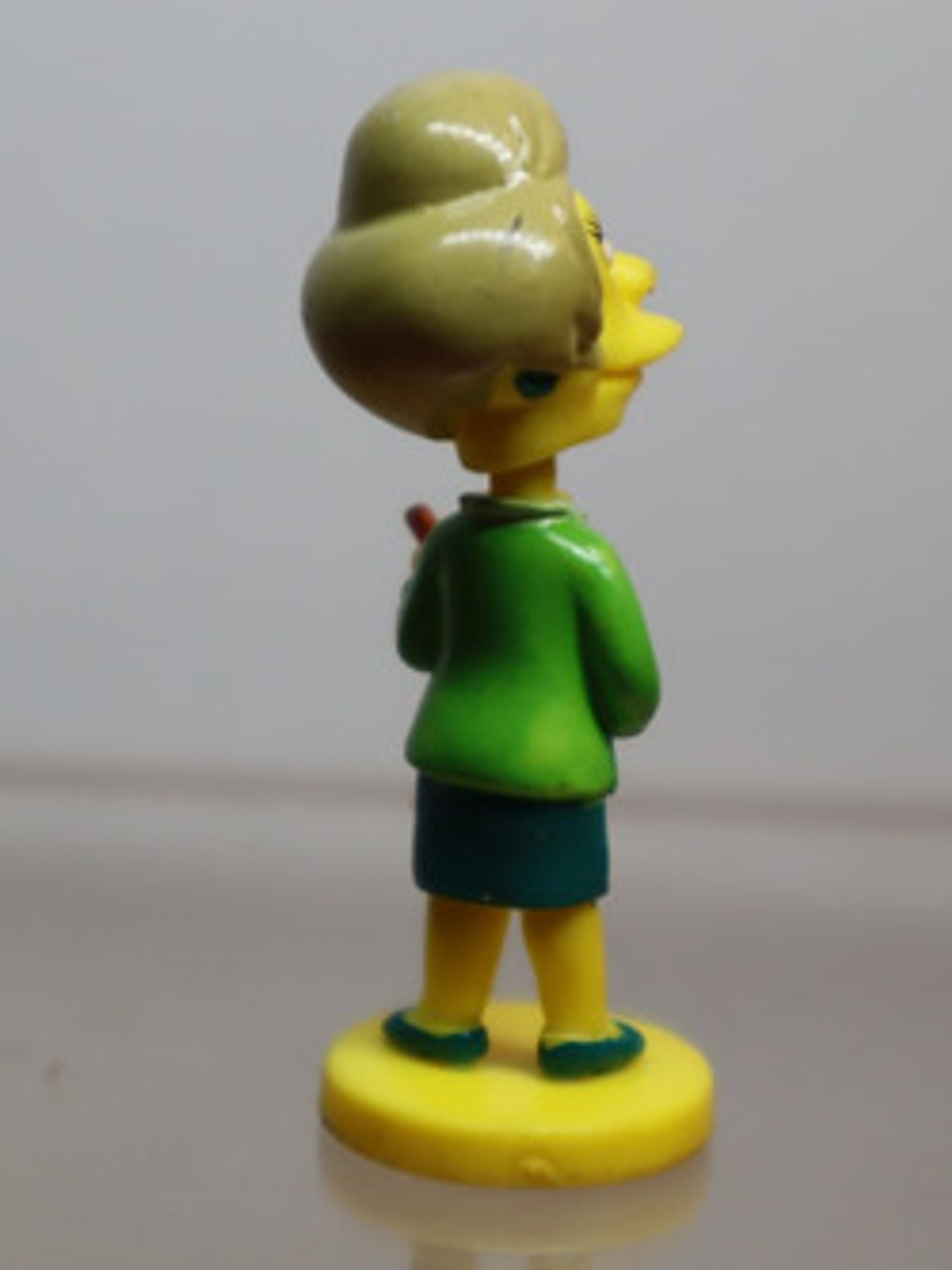 Mrs. Krabbapel 2004 Tomy Simpsons Mini Bobble Head 3