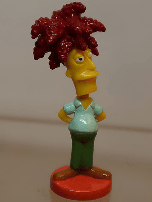 Sideshow Bob 2005 Tomy Simpsons Mini Bobble Head