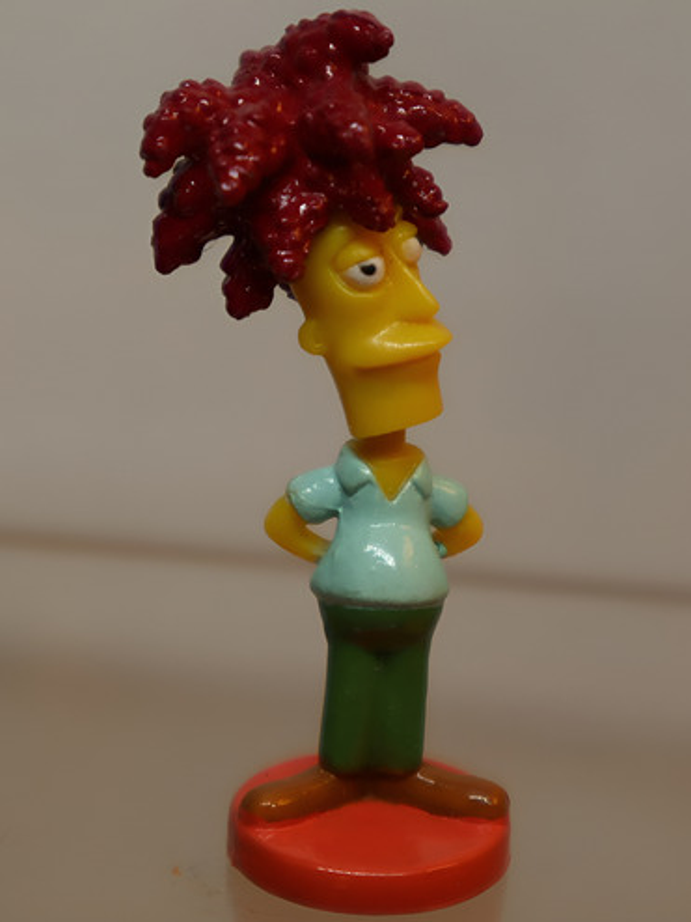 Sideshow Bob 2005 Tomy Simpsons Mini Bobble Head 1