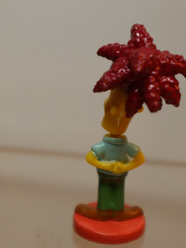 Sideshow Bob 2005 Tomy Simpsons Mini Bobble Head 4