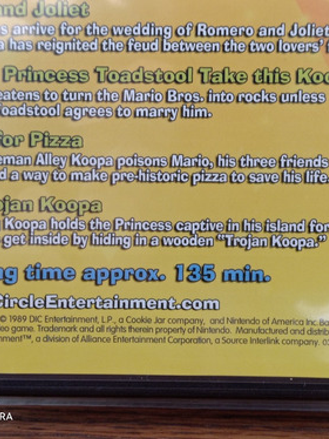 Super Mario Bros Super Show The Best Of 4