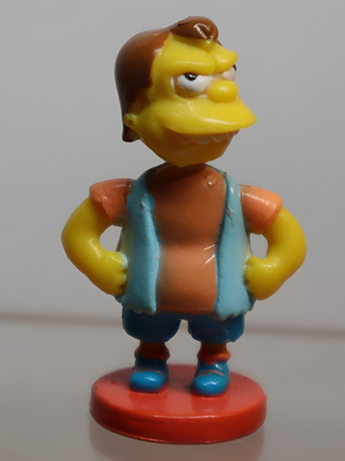 Nelson 2005 Tomy Simpsons Mini Bobble Head 1