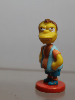 Nelson 2005 Tomy Simpsons Mini Bobble Head