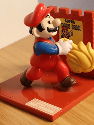 Super Mario Bros Trophy 1988 Fireball Throw Hasbro Nintendo