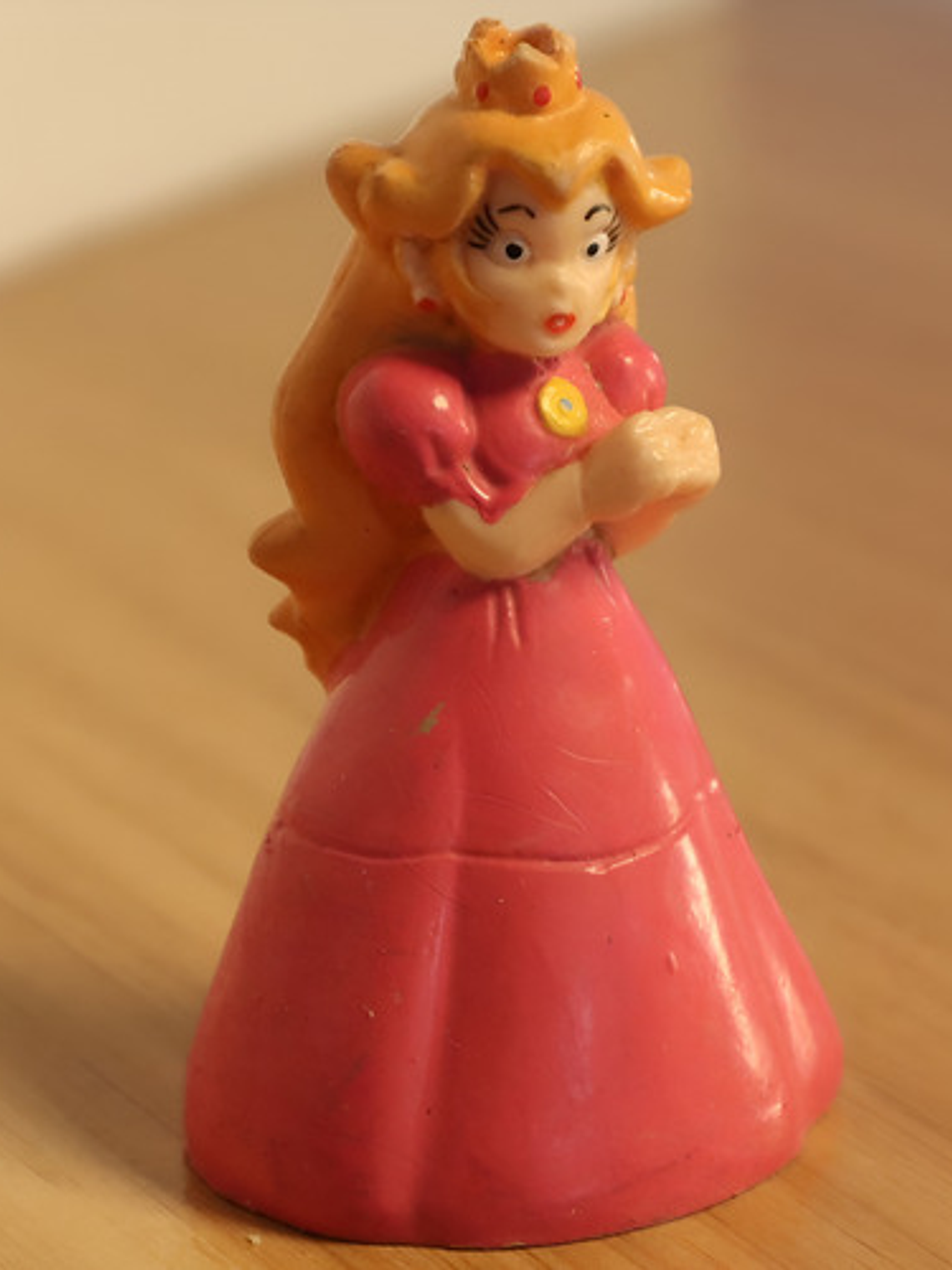 Princess Peach 1989 Figura Mini Nintendo Applause Mario Bros 1