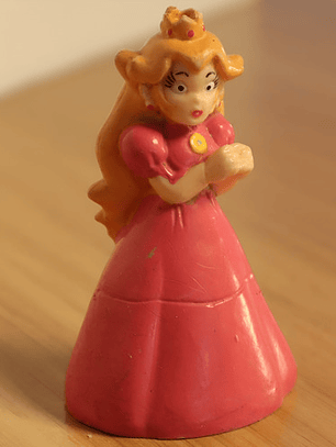Princess Peach 1989 Figura Mini Nintendo Applause Mario Bros