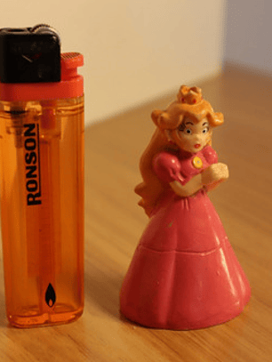 Princess Peach 1989 Figura Mini Nintendo Applause Mario Bros