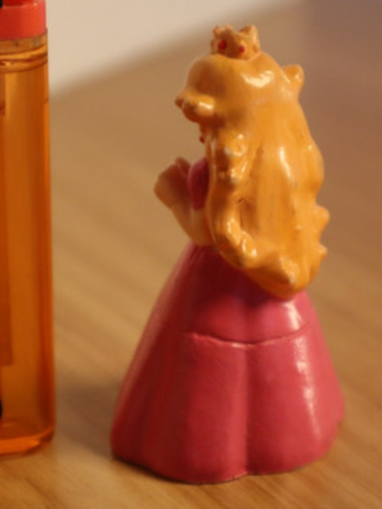 Princess Peach 1989 Figura Mini Nintendo Applause Mario Bros 5
