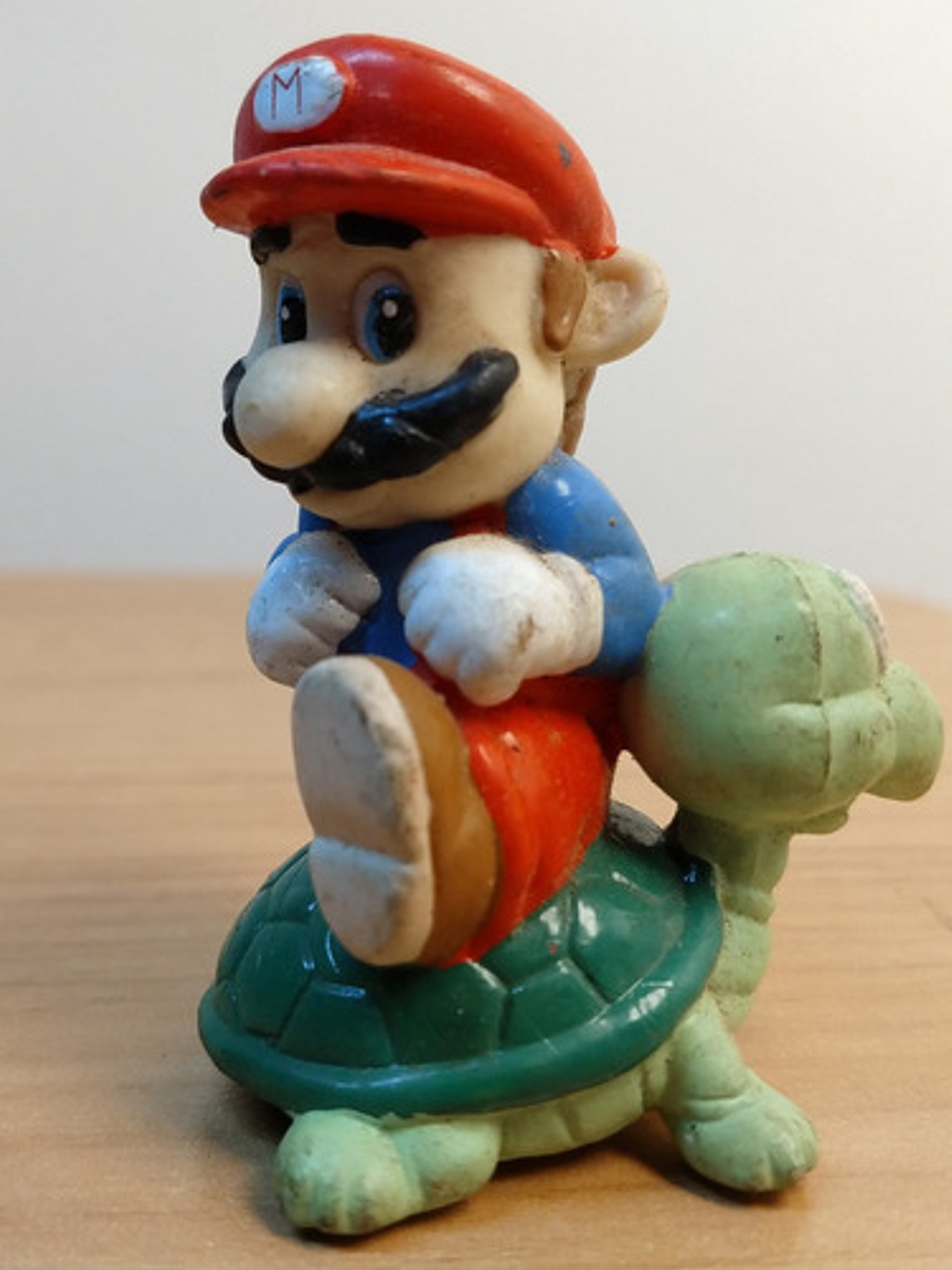 Mario Bros Over Turtle 1989 Figura Mini Nintendo Applause 3