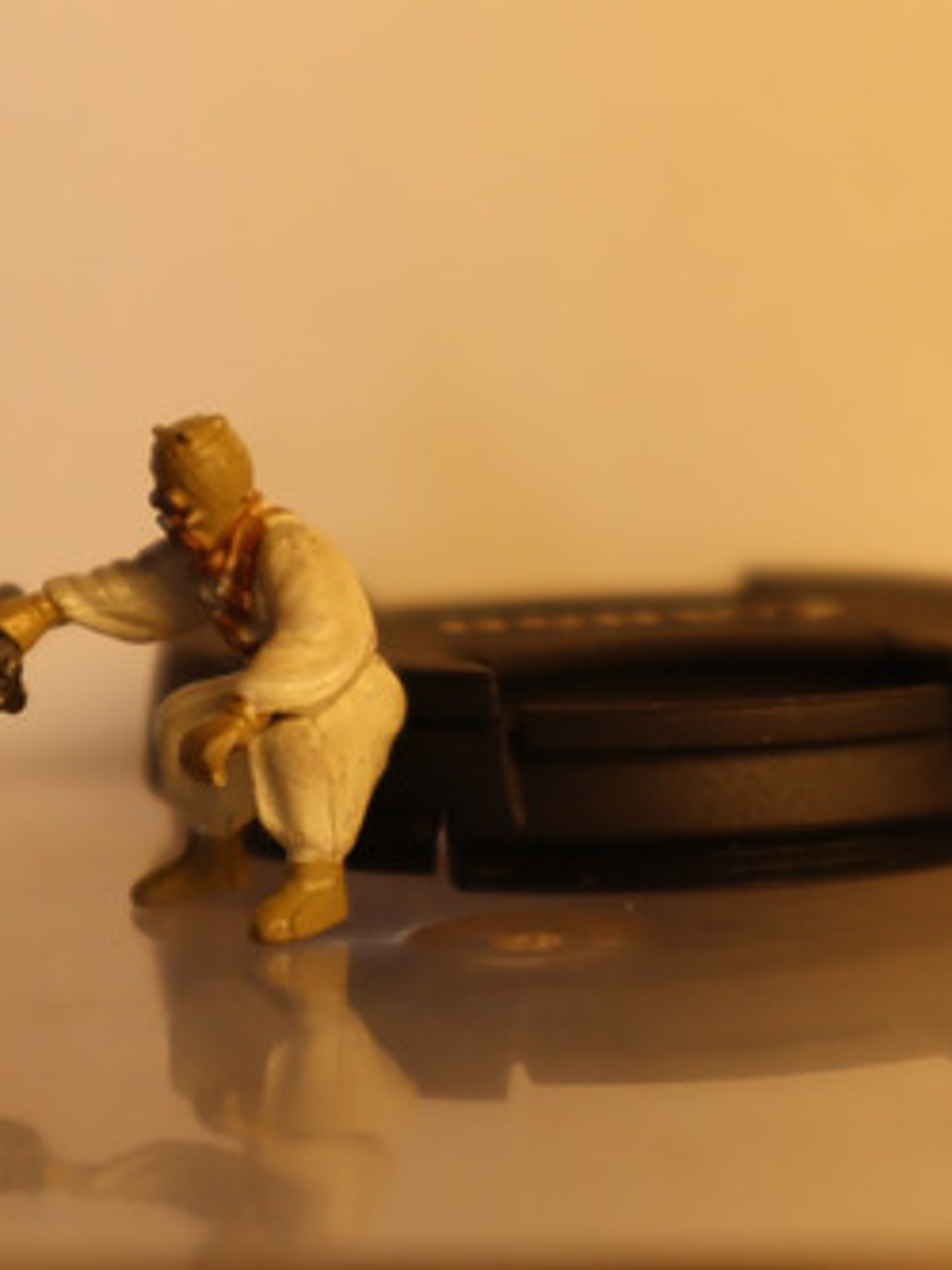 Miniatura Tusken Raider Sentado Star Wars Micro Machines 2