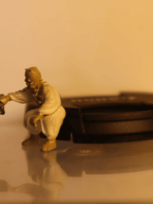 Miniatura Tusken Raider Sentado Star Wars Micro Machines