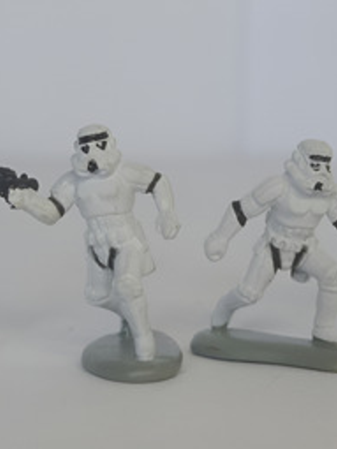 4x Stormtroopers 90s Star Wars Galoob Micro Machines 1